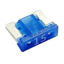 Fuse Micro 15 A (micro) Blue SPK Auto Fuse Original - Small Plug Fuse 15A Micro