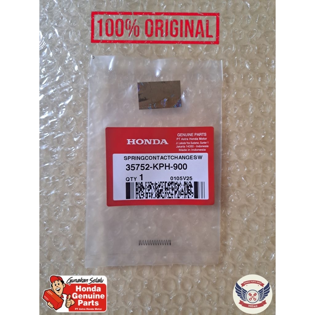 35752KPH900 Spring Contact Change Switch Neutral - Supra X 125, CB150R CBR150R Led, CB150X CBX, Revo