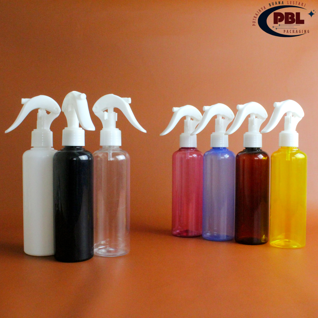 ขวดสเปรย์ทริกเกอร์สัตว์เลี้ยงขนาด 250 มล. ตัวแปรสี - สีขาว ITD Trigger Cap คอ 24 / 250 มล. ขวดทริกเก