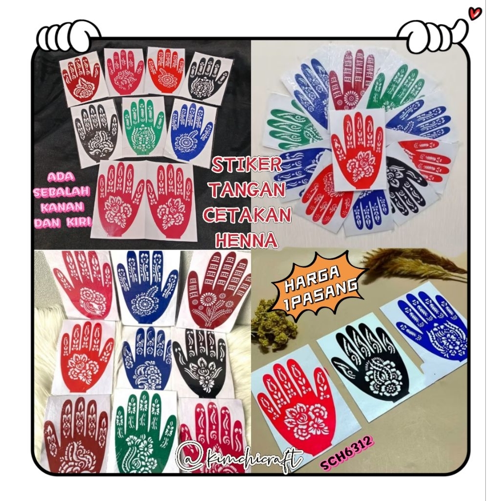 HAND HENNA MOLD / LONG HAND HENNA MOLD / HAND STICKER NEHHA MOLD / HAND HENNA MOLD / ABSTRACT HENNA 