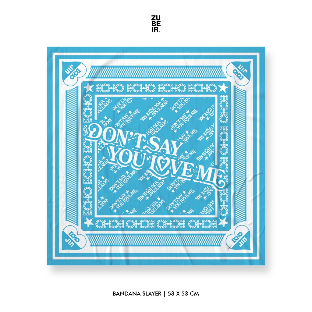 BTS Bandana / BTS Jin Echo Bandana / ผ้าพันคอ Jin Echo / Bts