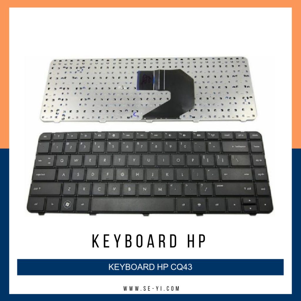 คีย์บอร์ด HP COMPAQ CQ43 CQ430 CQ57 HP Pavilion G4 G6 G43 Series