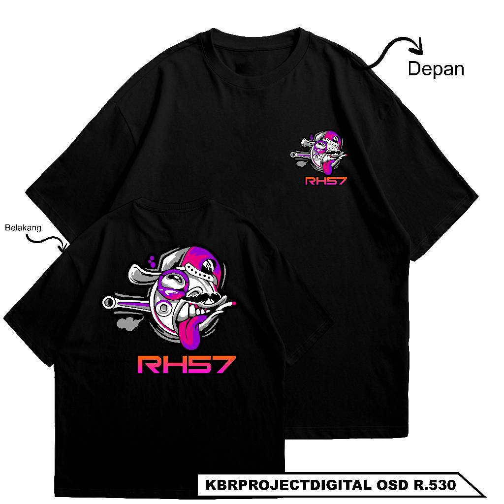 เสื้อยืด OSD R.530 RH57| SHORT SLEEVE STREETWEAR MOTIF