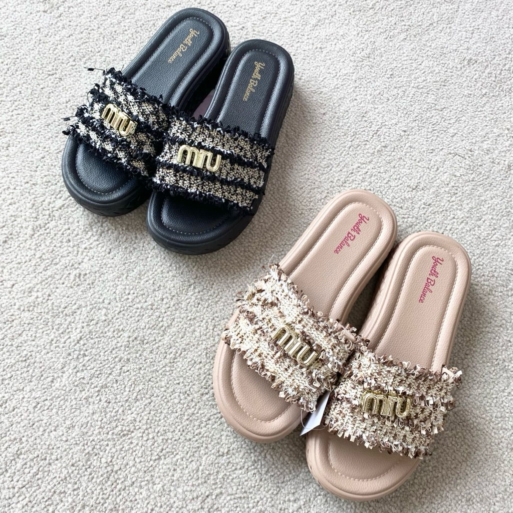 รองเท้าแตะ Miwmiw Jelly Slip On