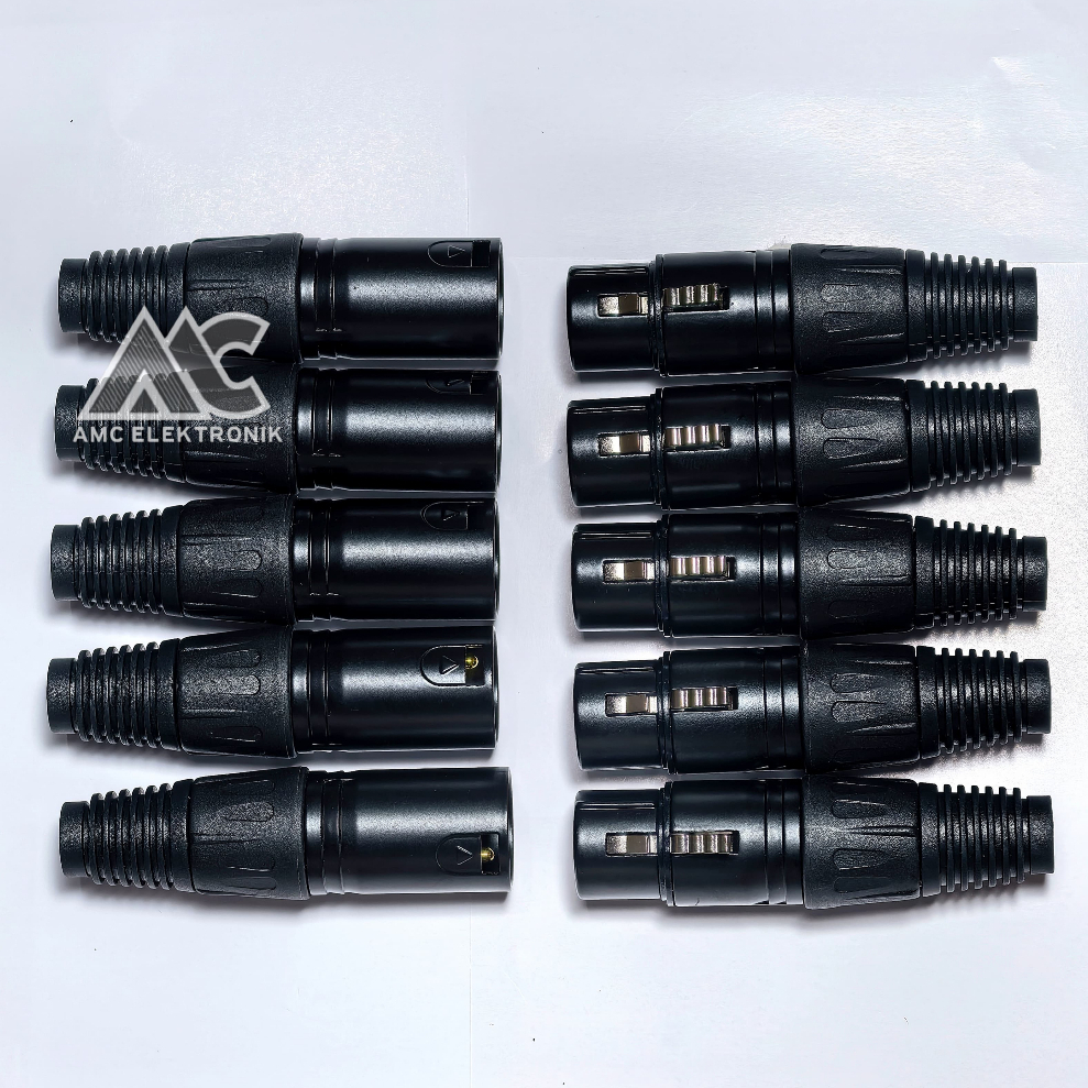 Jack Canon Male + Female SOUNDMAX SM-3MX SM-3FX PER 1 2 5 PAIRS
