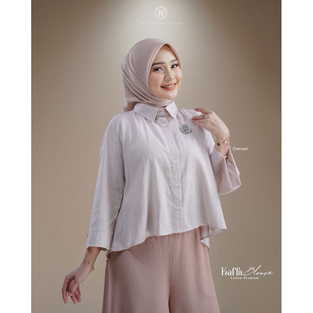 KAFFA BLOUSE//READY/ BY NADHEERA LUXURY