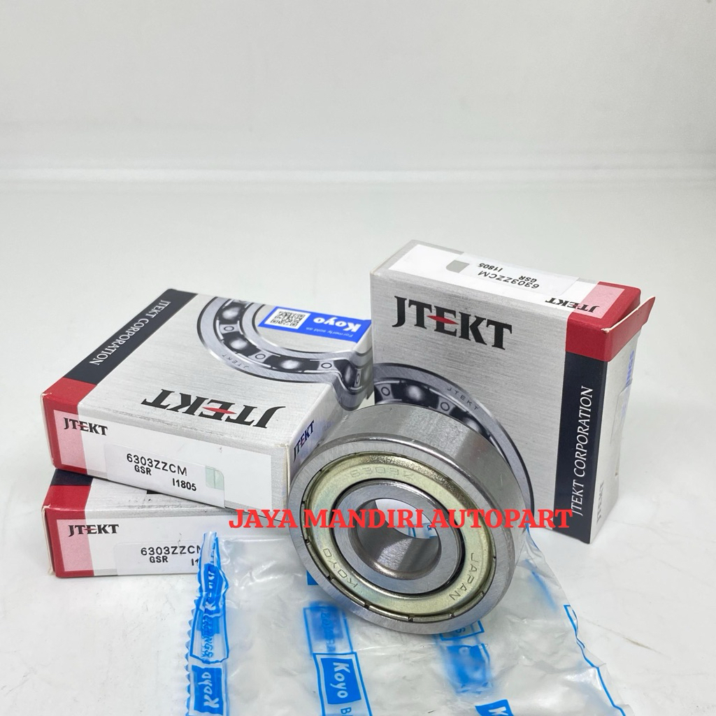 BEARING 6303 ZZ KOYO IRON CAP 6303ZZ KOYO