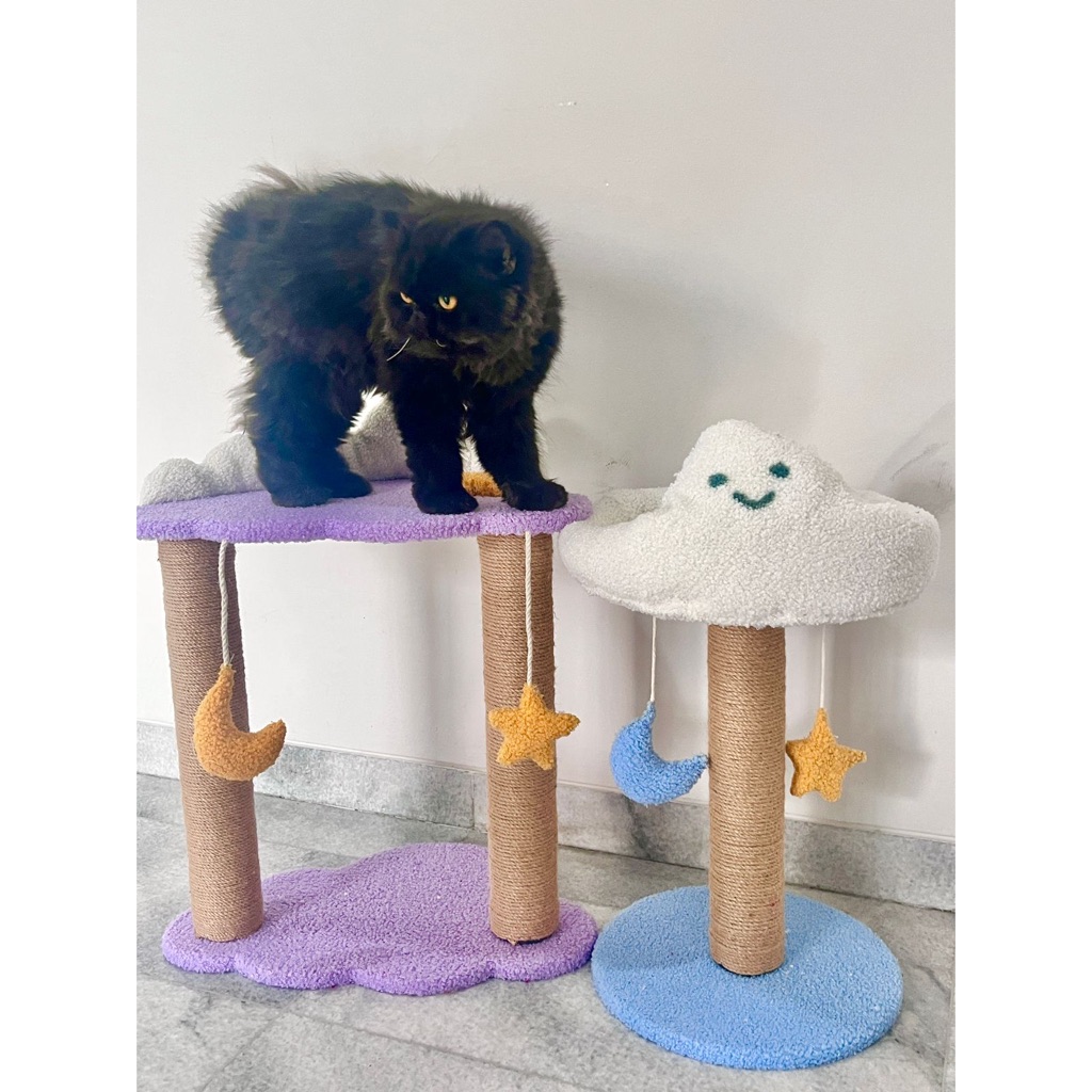 Cat Tree Tower Cat Scratcher ของเล่นแมว Scratcher Cat Climbing Frame Tower House