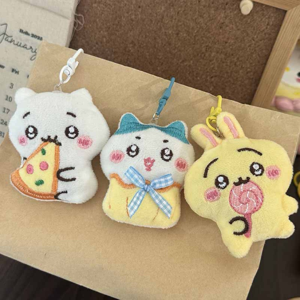 GANTUNGAN MY LITTLE BERRY - พวงกุญแจ Chiikawa Plushie - พวงกุญแจ Chiikawa - เสน่ห์กระเป๋าน่ารัก