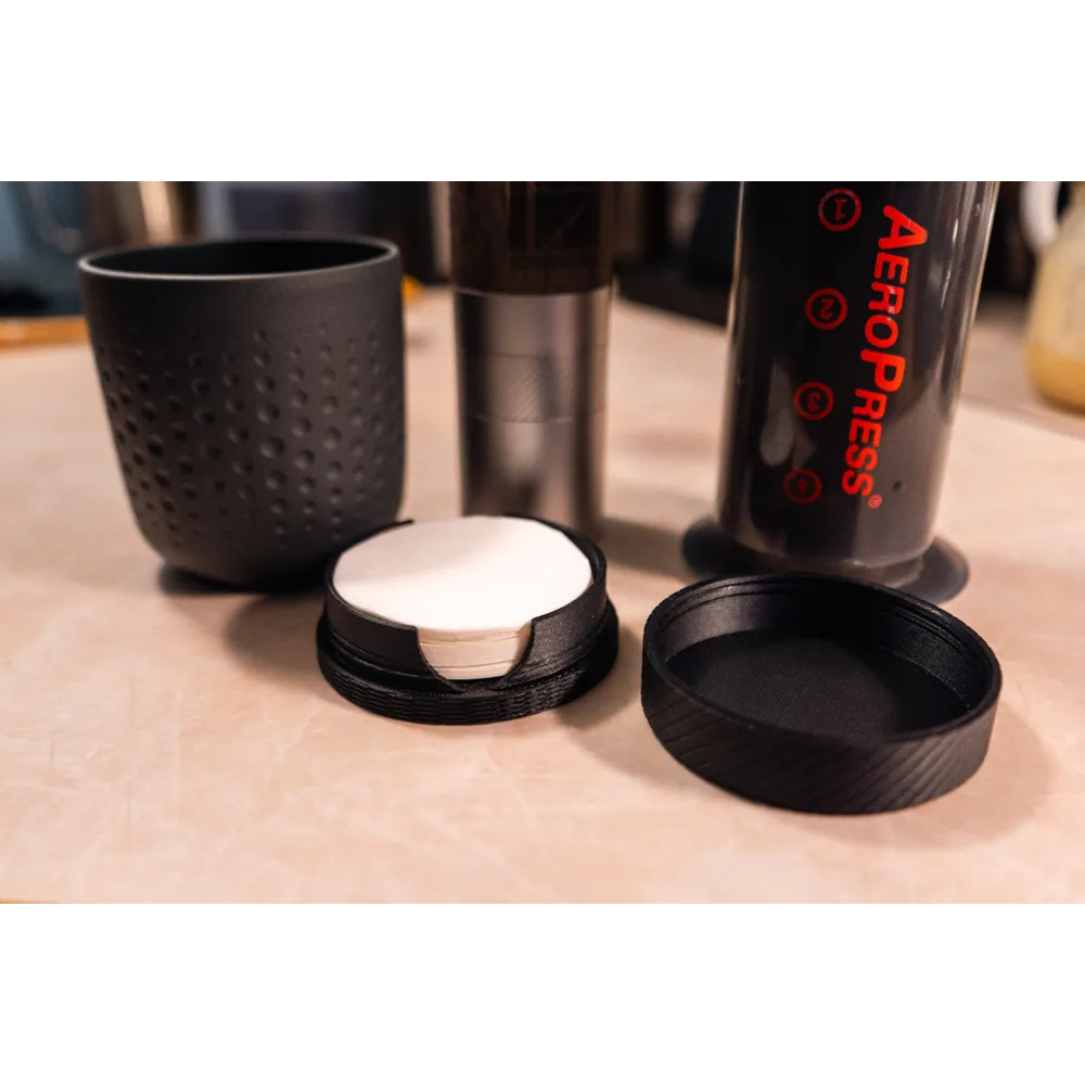 Aeropress Travel Filter Case Holder Aeropress Coffee Filter Storage Case