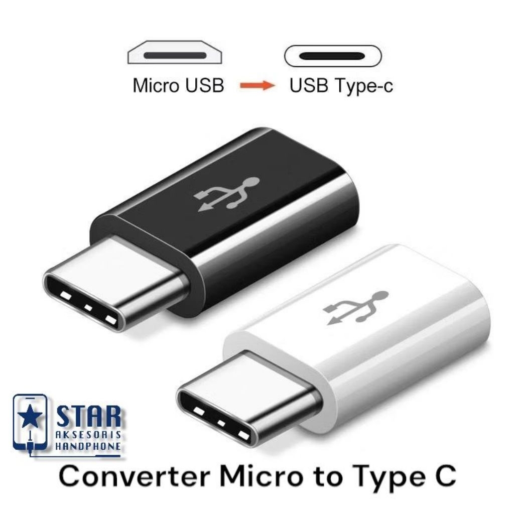 ตัวแปลง Micro เป็น Type C/ OTG Micro เป็น Type C
