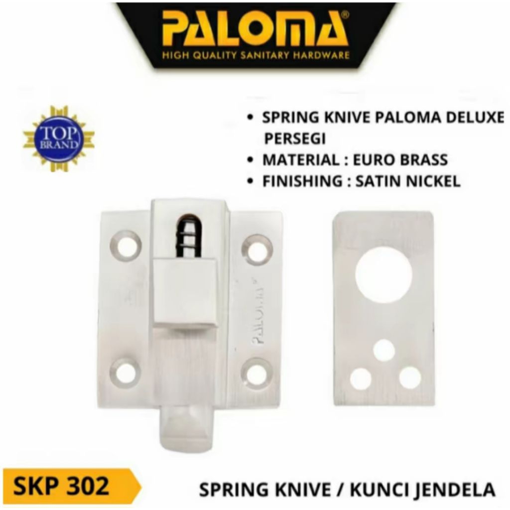 SPRING KNIVE PALOMA SKP 302 DELUXE SQUARE KEY SLOT/WINDOW WRENCH