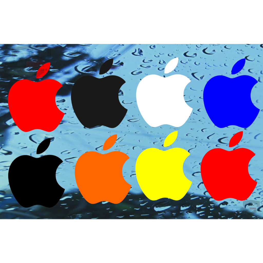 สติ๊กเกอร์ตัด Apple, สติ๊กเกอร์ iPhone, macbook, iPad iMac, โลโก้ Apple ใหม่ล่าสุด 118