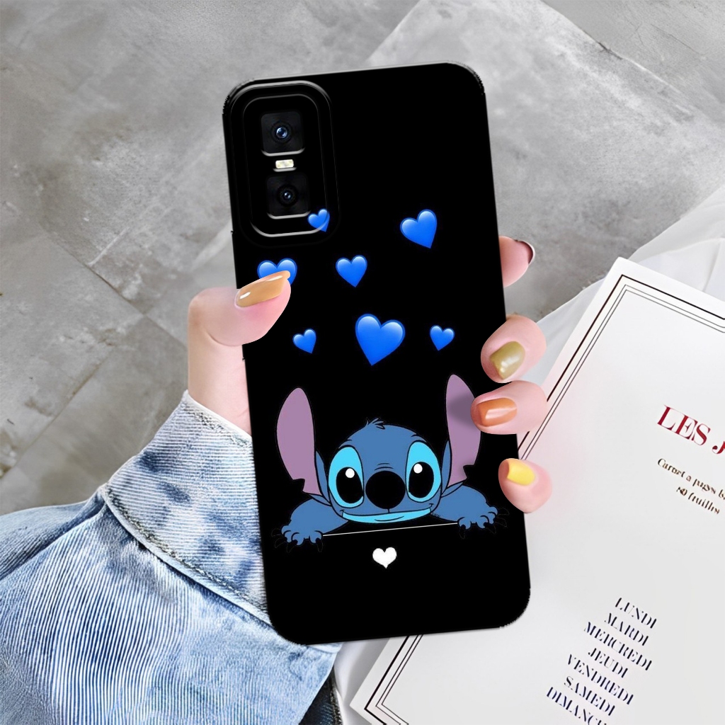 เคส HP ล่าสุด Infinix GT 30 Pro 2025 - เคส Leviora - เคส Stitch แฟชั่น - เคส Infinix GT 30 Pro Softc