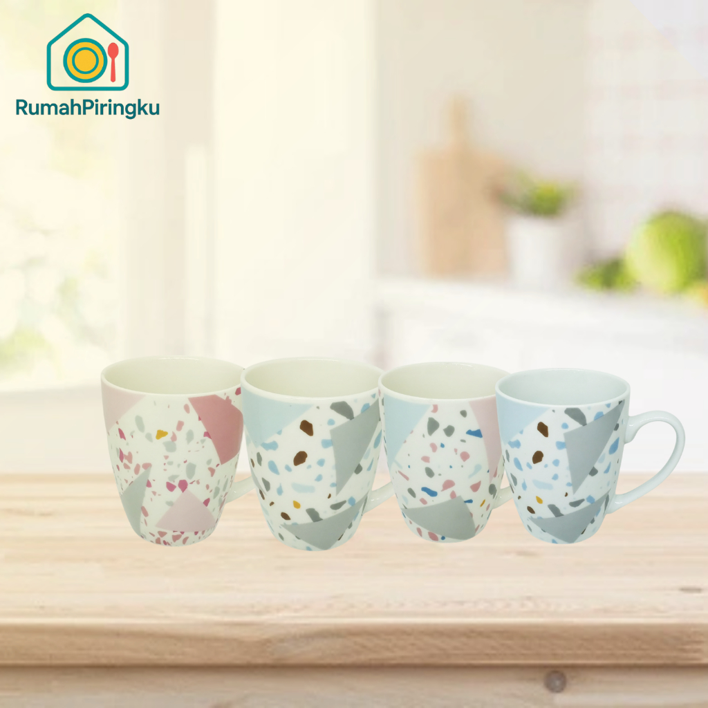 MY PLATE HOUSE แก้วเซรามิค / แก้วกาแฟ / ถ้วยเซรามิค TERRAZZO MOTIF