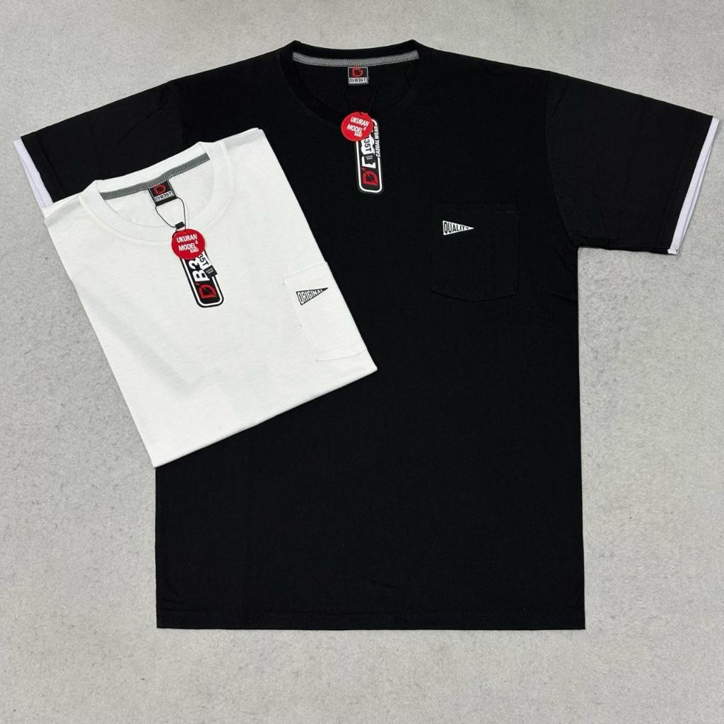 บรรจุุภัณฑ์ 5 ชิ้น 100 THOUSAND LATEST PREMIUM MENS/WOMENS POCKET T-SHIRTS / VIRALL POCKET T-SHIRTS 