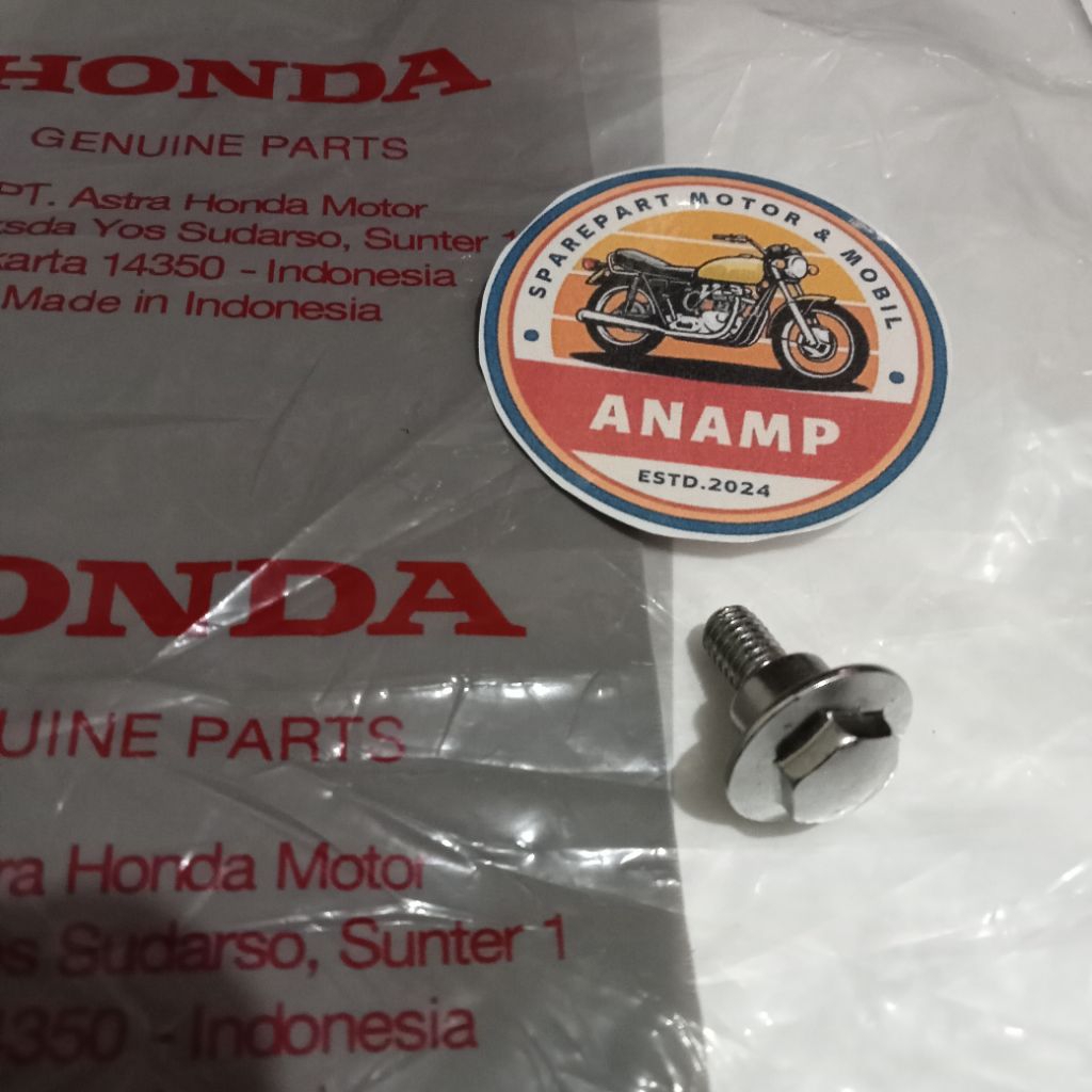 Bolt (Bolt Spl M6x16) Honda ADV 150 90001MFE670 เดิม
