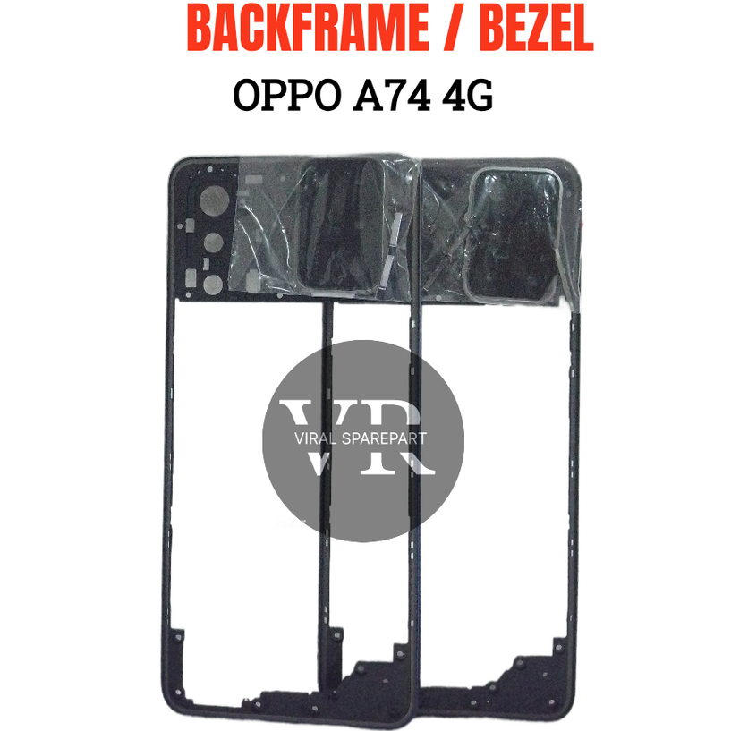 BACK FRAME / BEZEL CASING / CASING FRAME COVER OPPO A74 4G