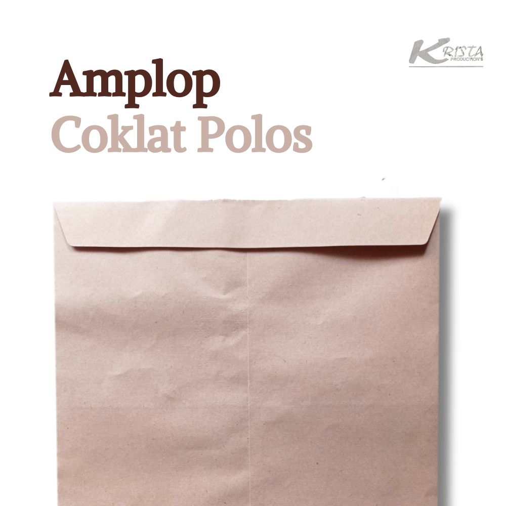 ธรรมดาสีน้ําตาลซองจดหมายกระดาษคราฟท์ A4 F4 Job Application Letter Document Archive Office School