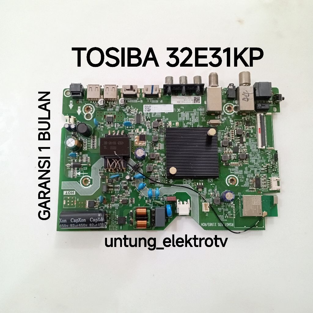 MESIN MB TV TOSIBA 32E31KP เมนบอร์ด-MOBO-MODUL TV TOSIBA 32E31KP