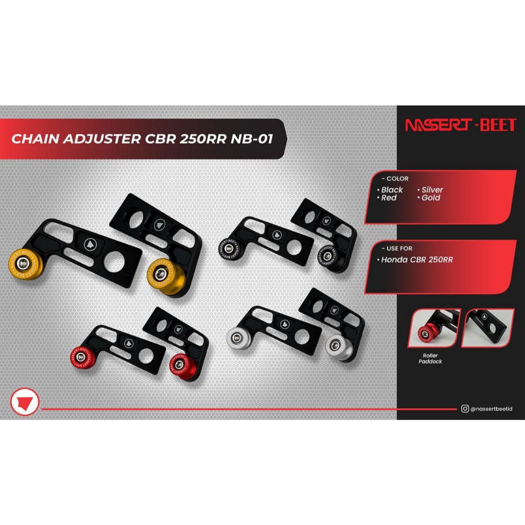 ตัวปรับโซ่ Cbr 250 Rr Nb 01 Nassert Beet