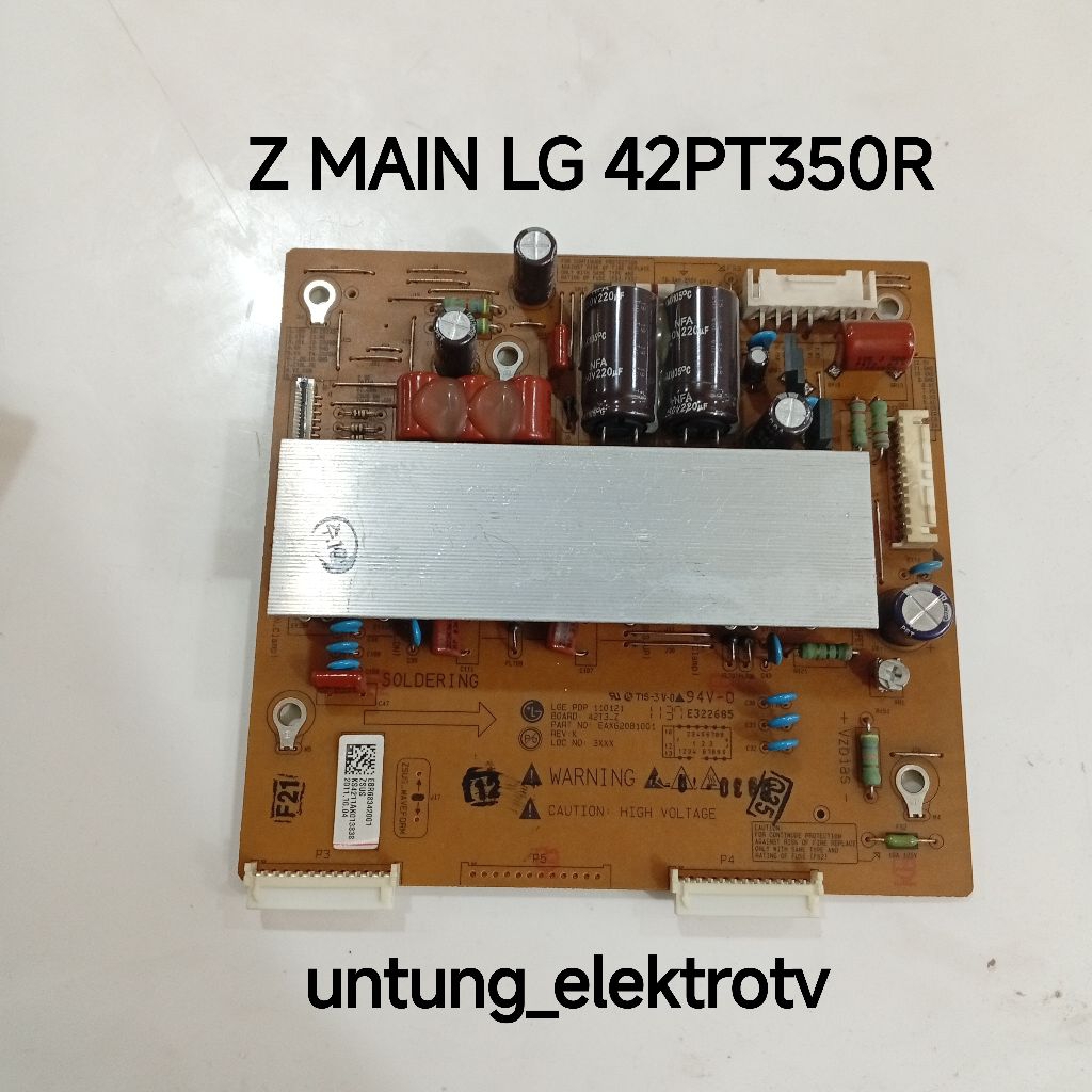 Z MAIN Z SUS LG 42PT350R ZMAIN Z SUS ZSUZSTAIN LG 42PT350R