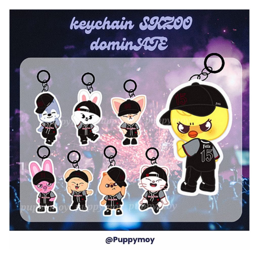 อ่านโต๊ะ BEFORE CO SKZOO พวงกุญแจ STRAY KIDS SKZ KEY RING KEY CHAIN KPOP KOREA JAPAN CUTE GOOD MEMBE