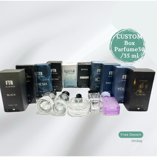 Custom Dus Parfum Box Parfum Kemasan Parfum 30ml