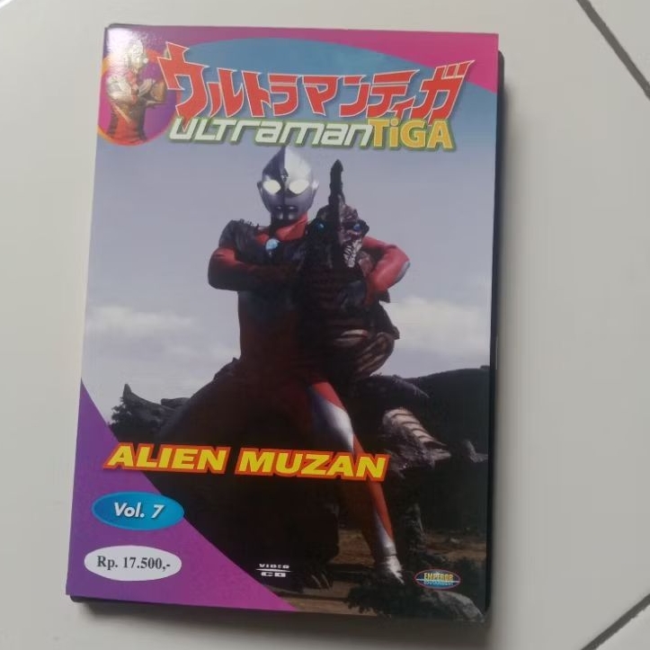 VCD Original Ultraman Three - Alien Muzan