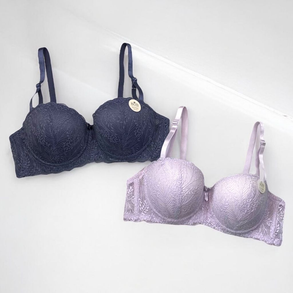 FELANCY 01210 Underwire Bra ผู้หญิง – 1/2 Cup – รุ่นโบรเคดสุดหรู - Size 36B 38B