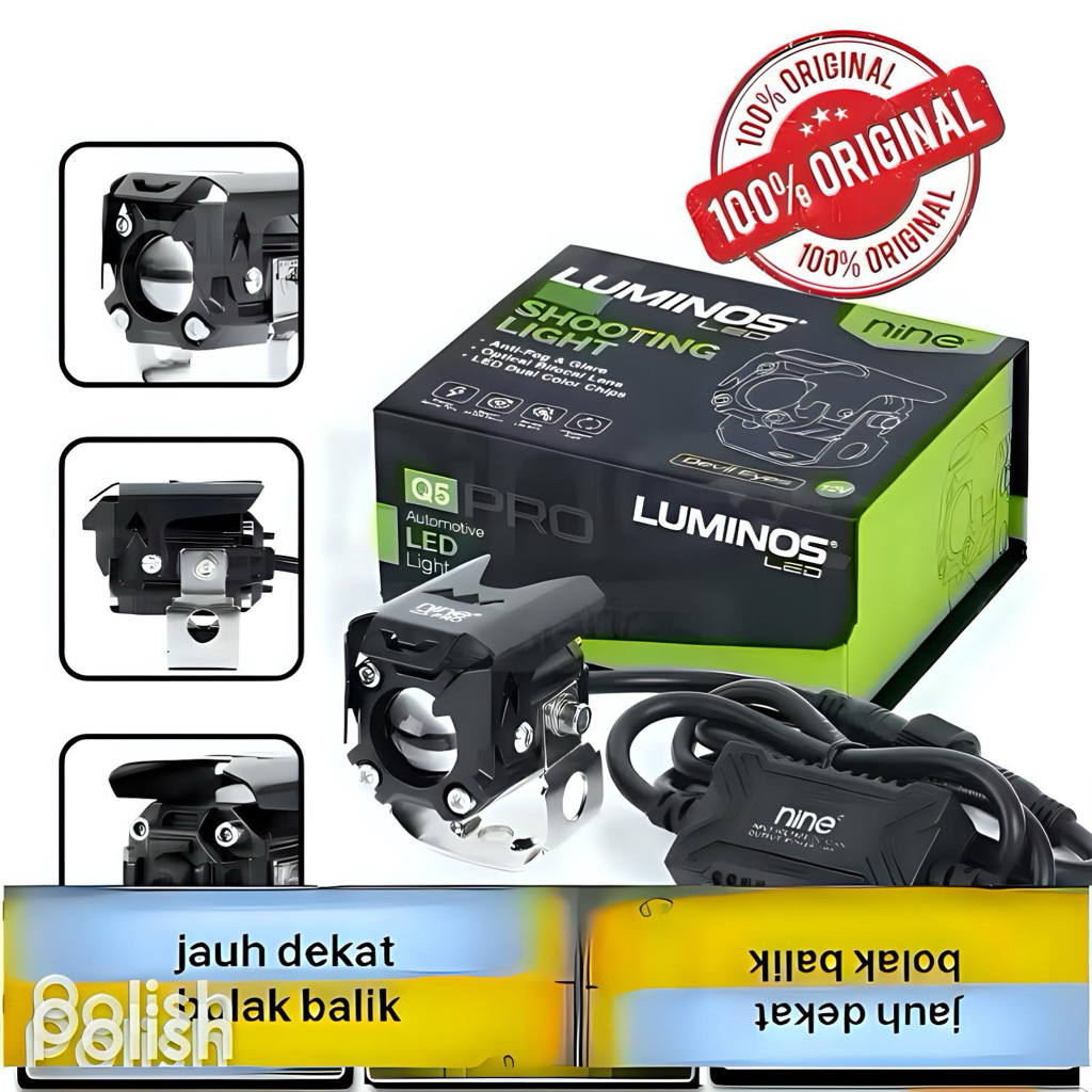 MINI SHOOTING LIGHT LUMINOSLED Q5PRO DEVIL EYE SUPER BRIGHT