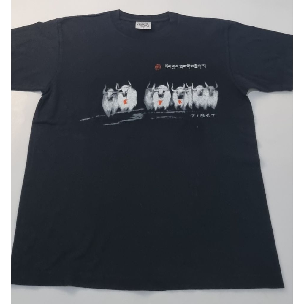 เสื้อยืดศิลปะ tibet SoftBank Hawks