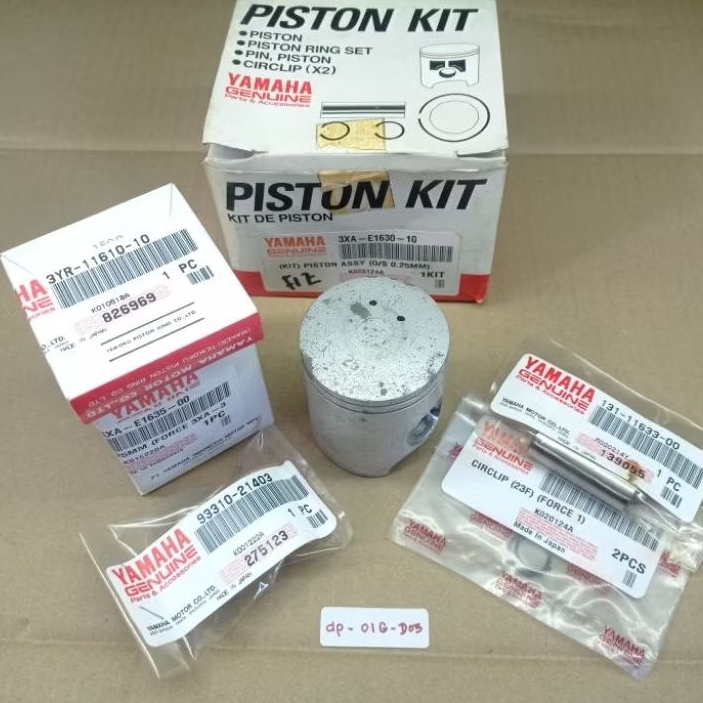 ชุดลูกสูบ/ชุด Yamaha F1ZR ขนาด STD - 1.00 / 3XA-3YR