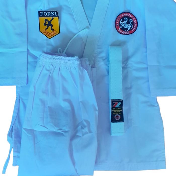 INKANAS GAP Karate Uniform for karate ชุดศิลปะการต่อสู้ INKANAS Karate Uniform ครบ 1 ชุด