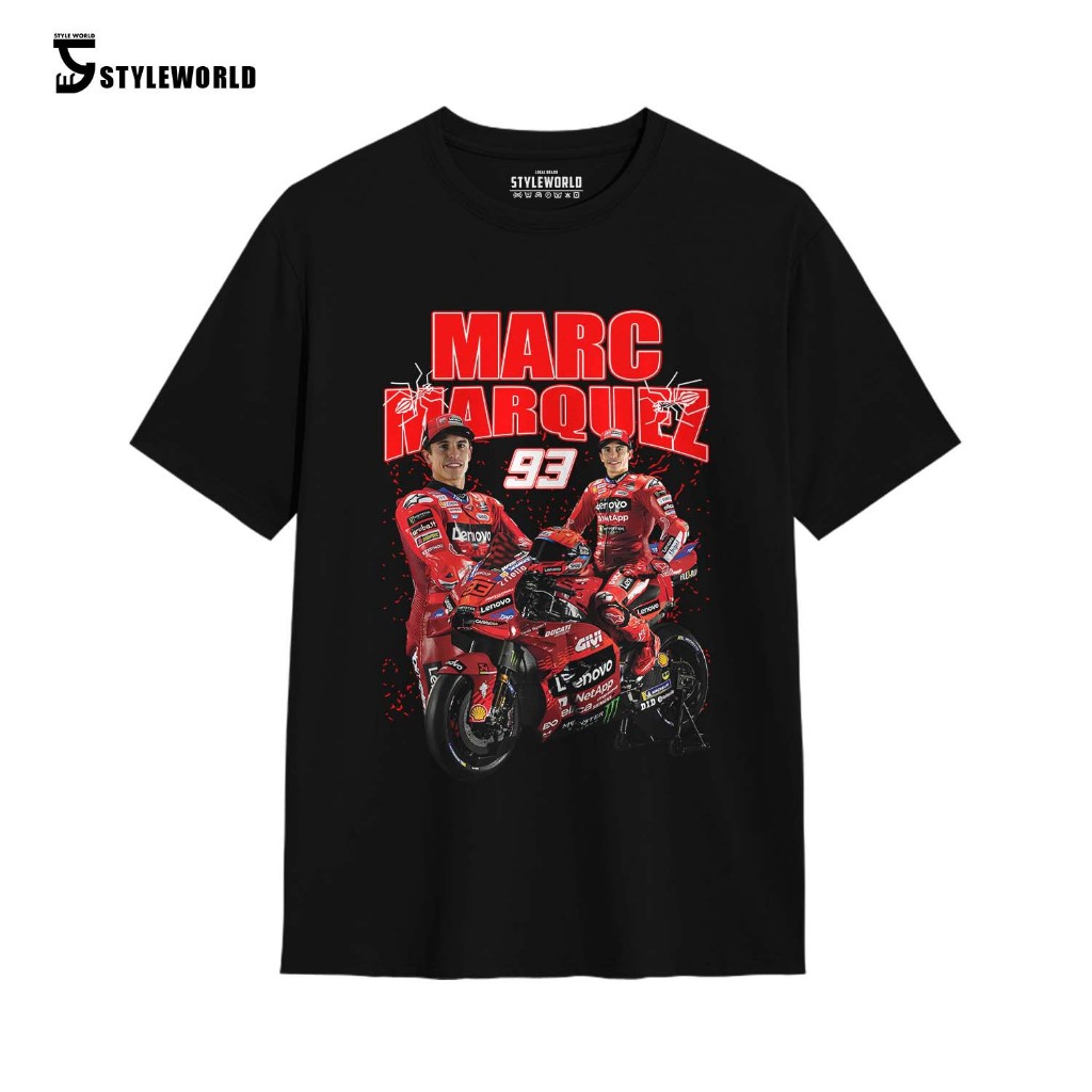 STYLEWORLD - เสื้อยืด Marc Marquez 93 Motogp 24s Cotton Combed Sw-6