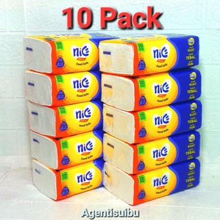 (paket 10 pack) NICE Facial Tissue isi 360 Helai 2ply, Tissue Tisu Nice ORIGINAL