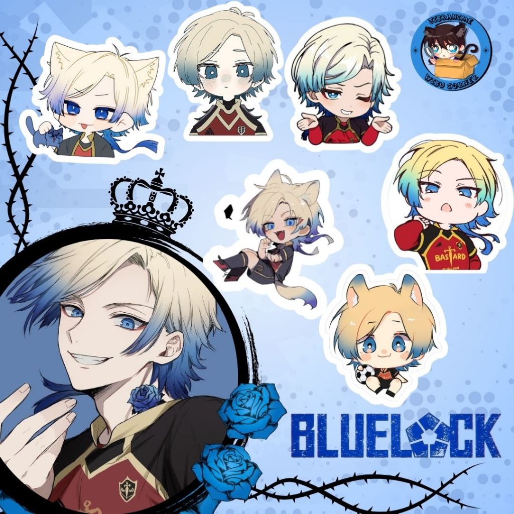 GANTUNGAN KAISER BLUE LOCK ACRYLIC KEYCHAIN / BLUE LOCK KAISER / สายรัดโทรศัพท์