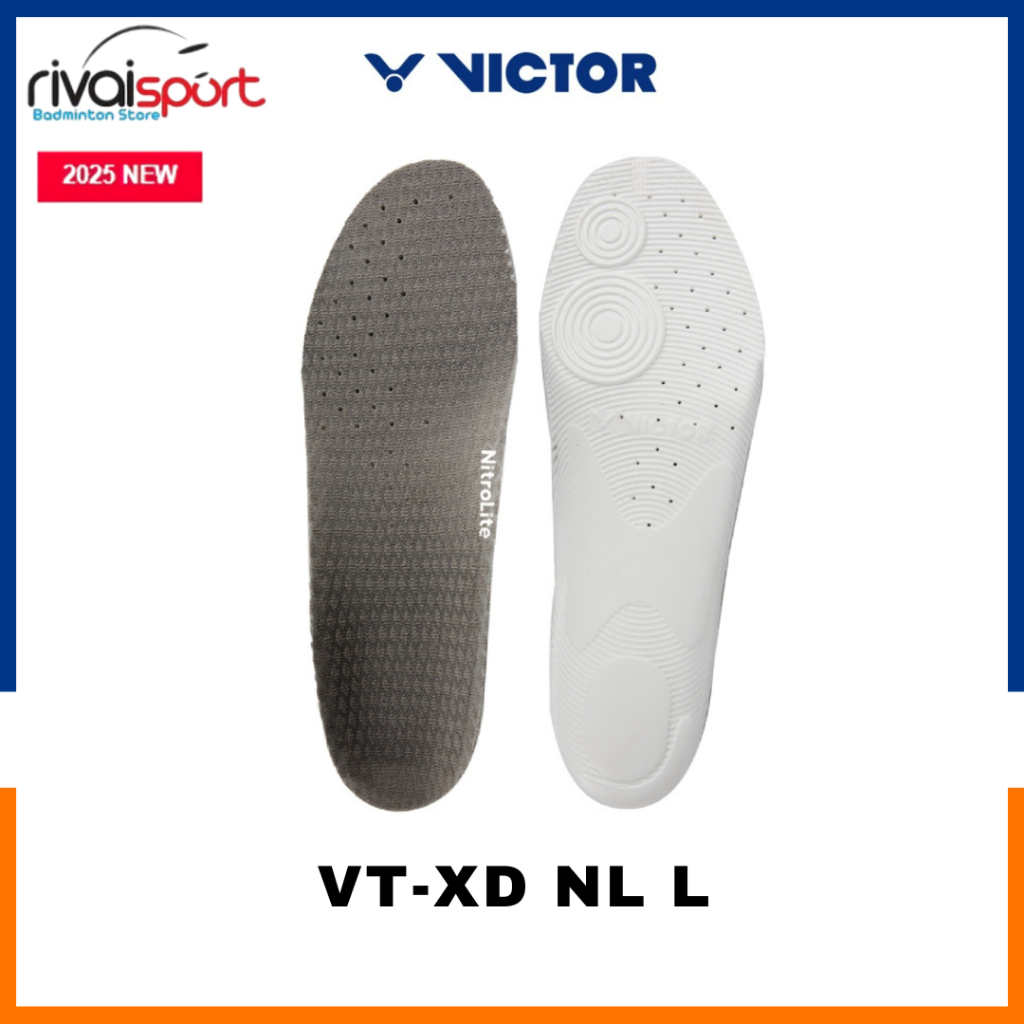 พื้นรองเท้ารองเท้าแบดมินตัน Victor ใหม่ VT-XD Nitrolite / VT-XD NL