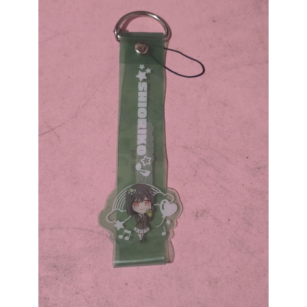 GANTUNGAN Mifune shioriko r3birth love live nijigsaki พวงกุญแจสายรัดไวนิลสินค้าอย่างเป็นทางการ