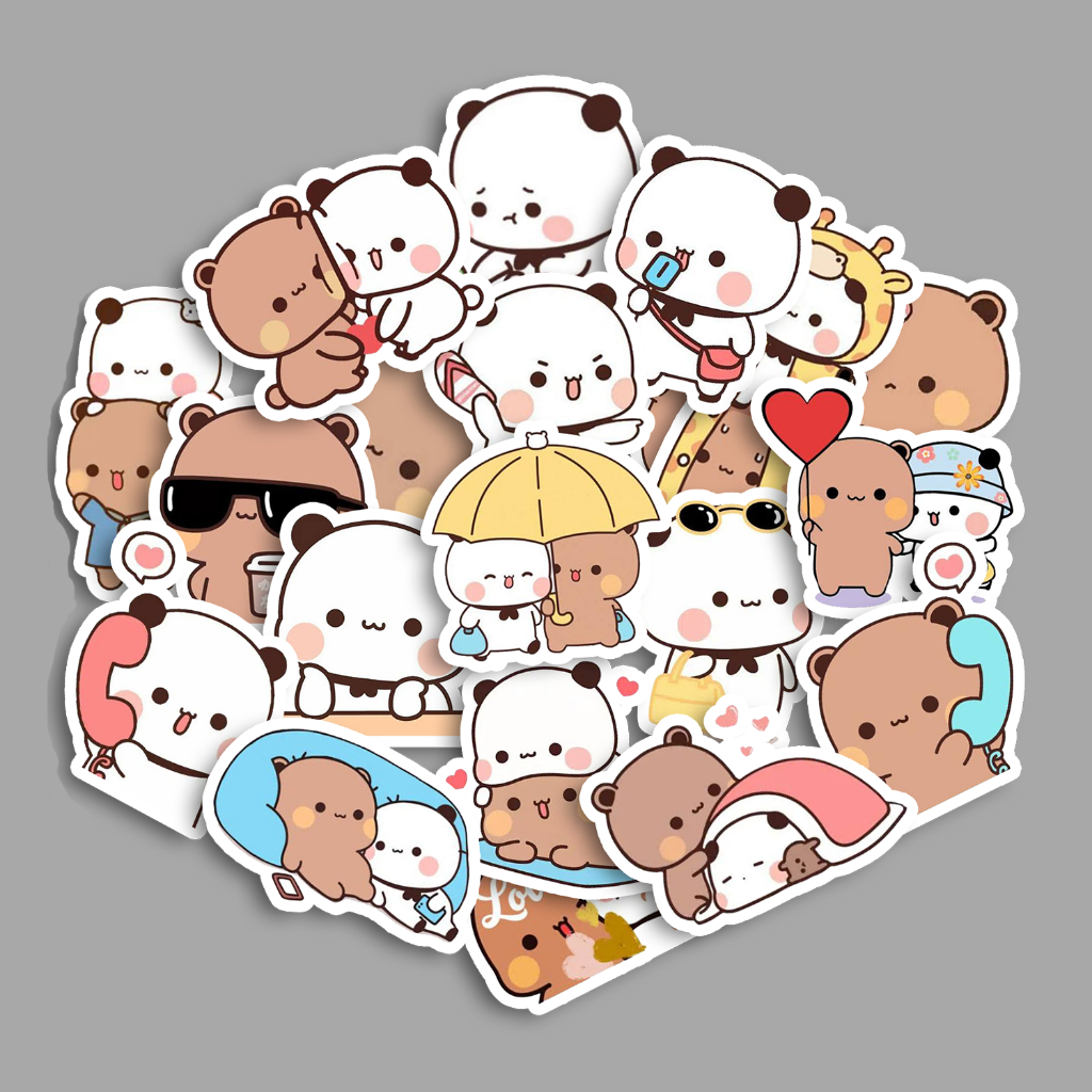 สติ๊กเกอร์แพ็ค - BUBU และ DUDU | สติ๊กเกอร์ติดกระเป๋าเดินทาง, สติ๊กเกอร์ TUMBLER, สติ๊กเกอร์แล็ปท็อป