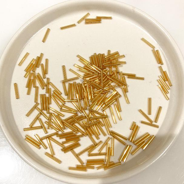 (20g) 12MM BAMBOO SAND / 12MM BAMBOO SAND BEAD / 12MM PASTEL BAMBOO SAND