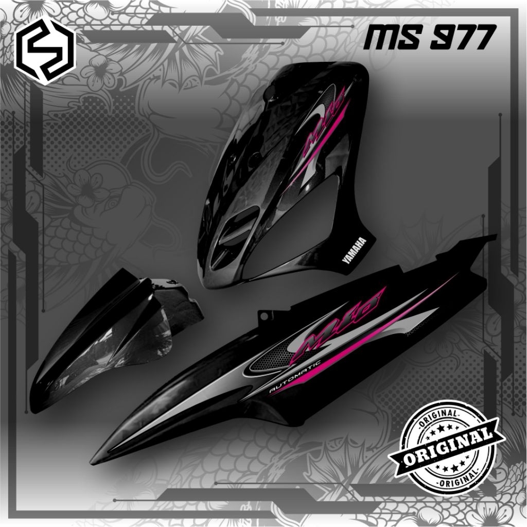 THAILAND MIO SPORTY VARIATION STRIPING // Mio smile Ms 974 / Ms 982