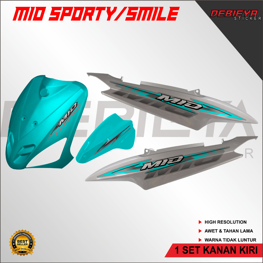 YAMAHA MIO SMILE/SPORTY VARIATION STICKERS COOL SIMPLE