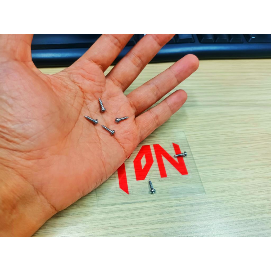 Gotoh Guitar Tuner Secrews สําหรับคีย์ปรับแต่ง Chrome