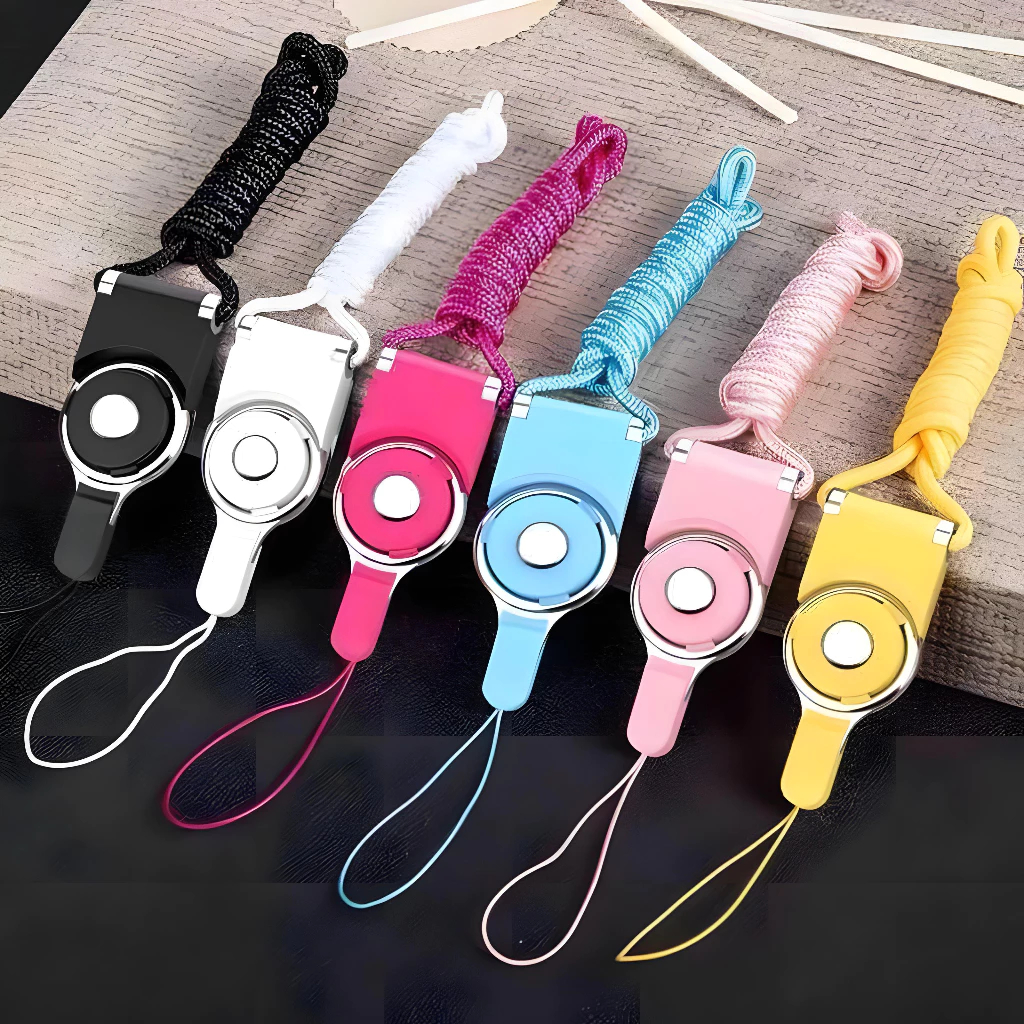 GANTUNGAN AA143 2IN1 HP Lanyard สร้อยคอคอแขวนเชือก Id Card Strap