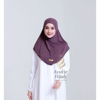 AYURIE - Kanaya Hijab Instan Size M Bergo Instan Matt Rayon Viscose Kerudung Wanita Stylish Modis Dan Praktis Non Ped Antem