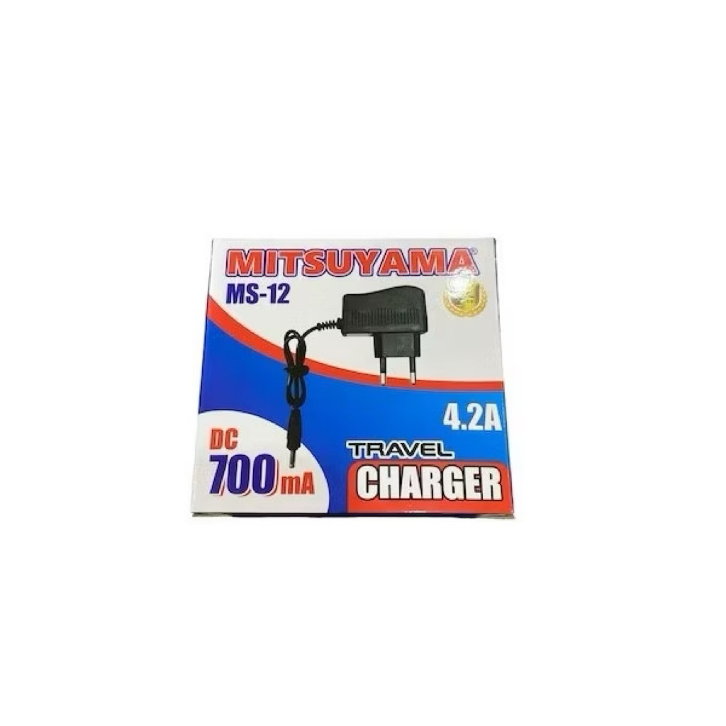 MS 12 Headlamp Charger Adapter Travel Adapter DC 700mA Mitsuyama MS-12