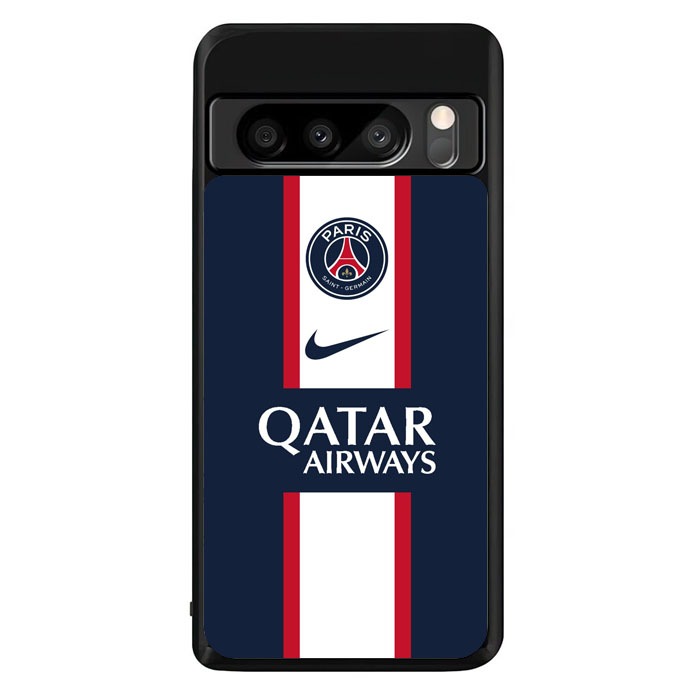 Paris Saint Germain ST0051 Casing HP Google Pixel 9 8 8a 7 7a 6 6a 5 5a 4 4a Pro XL Hybrid Case