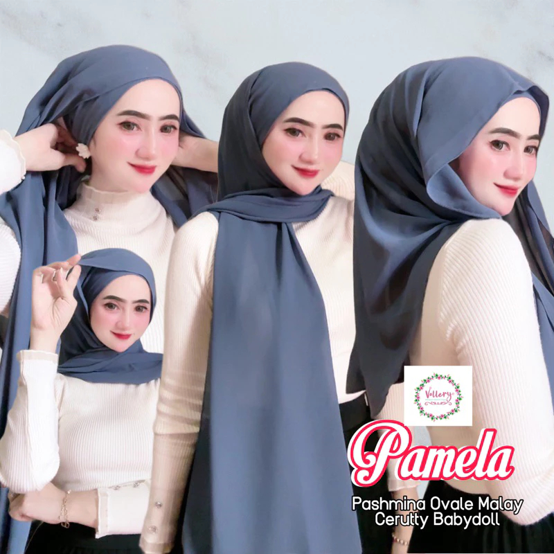 Pasmina Malay pame klewer cerutty babydoll พรีเมี่ยม