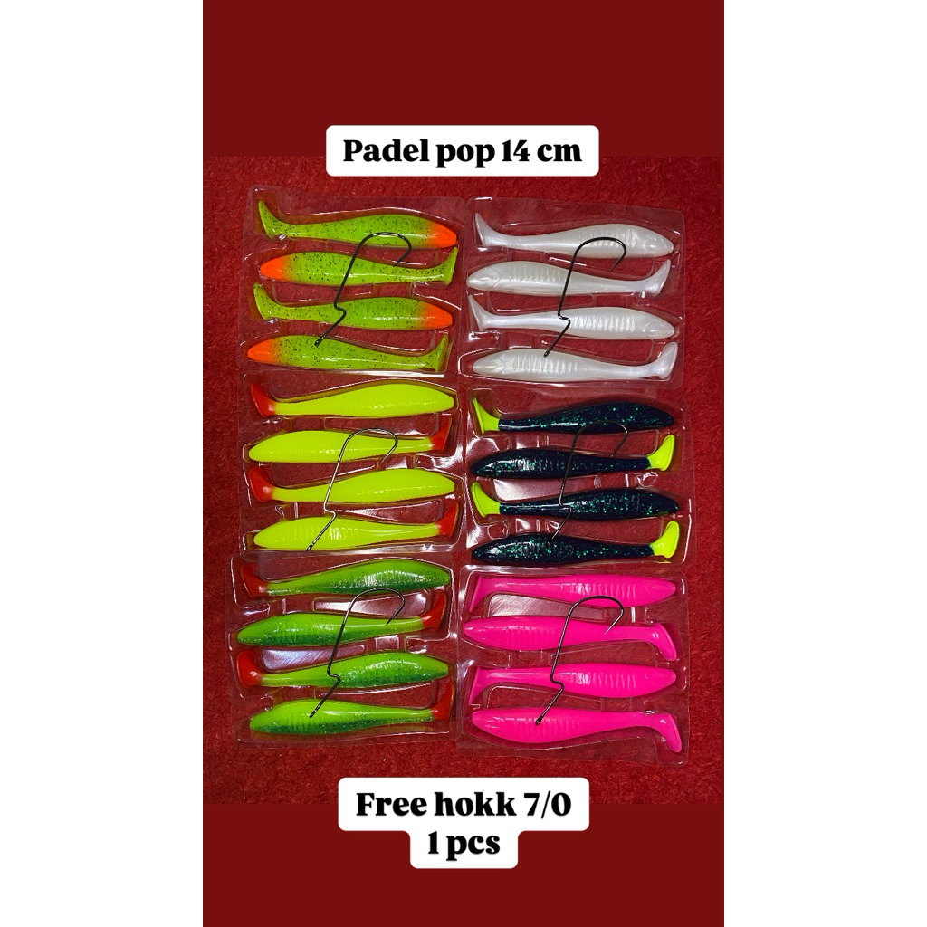 PADEL POP 14 CM ฟรี HOKK 7/0
